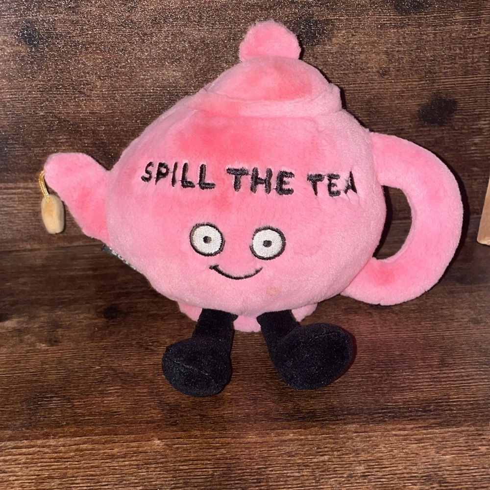 Punchkins Spill the Tea Teapot Plush